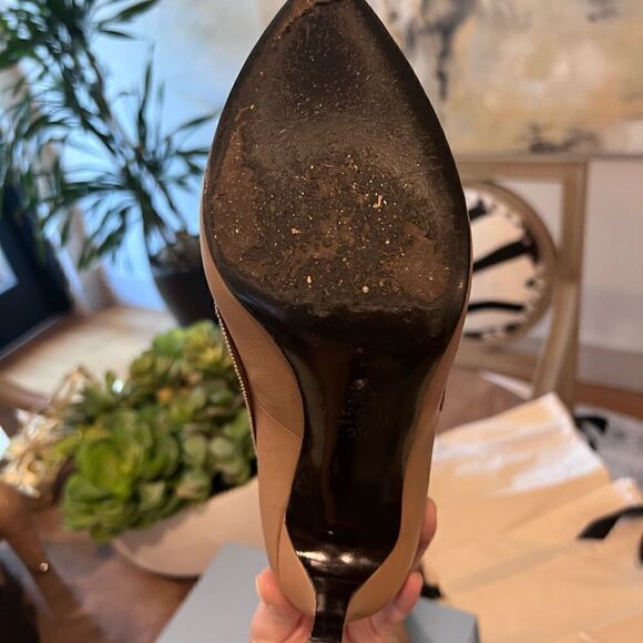 Lanvin  grograin trim heels excellent condition size 9 - Picture 11 of 15